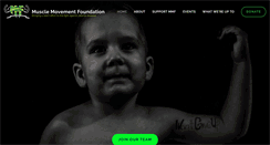 Desktop Screenshot of musclemovementfoundation.org